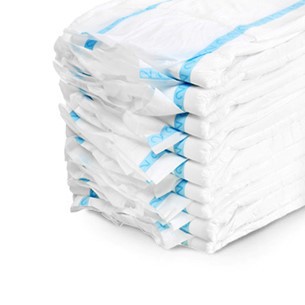 Diapers and|hygiene products