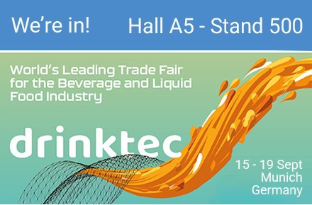 Drinktec 15-17th Sept 2025 – Hall A5 Booth 500: PROINSPECT™ Machine in action